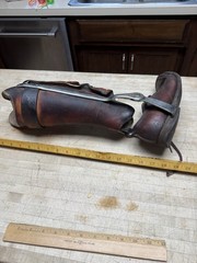 Leather Leg Splint Vintage Prosthetic