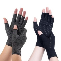 1/2 Pairs Copper Arthritis Compression Gloves Hand Support Joint Pain Relief