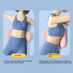 Memory Foam Lumbar Support Cushion Back Pillow Ergonomic Office Chair Support