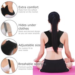 2x Back Posture Correctors Shoulder Straight Braces Treatment Men’s and Women’s