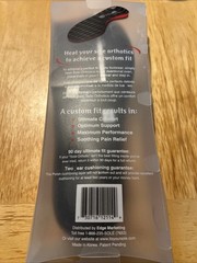 SOLE Custom Heat Moldable Orthotic Soles M/6-W/8