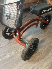 All Terrain KneeRover All Terrain Steerable Knee Scooter Metallic Orange New