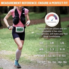 3 Pairs Compression Socks for Women & Men 15-20 Mmhg,Best Support for Nurses Run