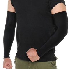Elastic Elbow Support Sleeve Protector Padded Bandage Arm Brace Guard Basketball