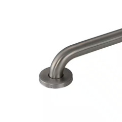 24 In. Grab Bar Combo in Brushed Stainless Steel (3-Pack)