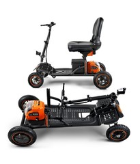 Explorer Mobility Scooter – Heavy-Duty Design, 48V 2Ah Battery, 350lb Capacity