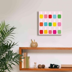 Epic Graffiti Nail Polish Fun By Ann Kelle Designs Canvas Wall Art 12X12
