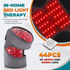 3-in-1 Knee & Shoulder Massager with Heat & Red Light for Arthritis Pain Gift