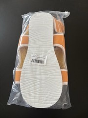 Adjustable Post-Op Shoe Leveler Lift for Leg Length Discrepancy, W, Orange