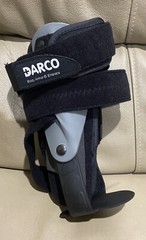 Darco SAS2L Body Armor Sport Ankle Brace, Medium, Left For Trauma Prevention