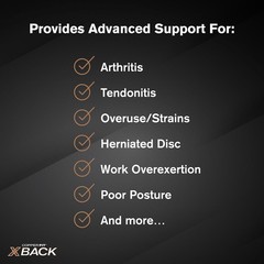 Copper-Infused Back Brace for Sciatica & Arthritis Relief