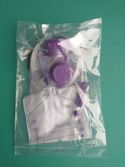 Vesco Medical 1000ml PVC Bag Gravity Feed Set with ENFit, VED-046. Lot of 30