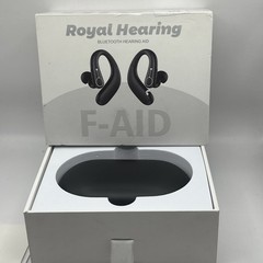 Royal Hearing , Hearing Aids for Seniors with Bluetooth F-AID Black With Case