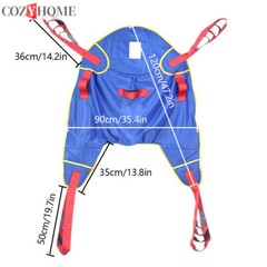 Comfortable Patient Lift Sling Full Body Protective Hoyer Drive Transfer Belt US