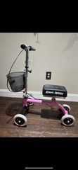 AOJIN Steerable Knee Scooter Foot Injury Walker Medical Foldable Adult