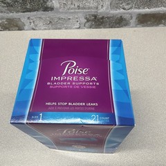 Poise Impressa Bladder Support Tampons, Size 1, 21 Count, 2029🎈FREE SHIPPING🎈