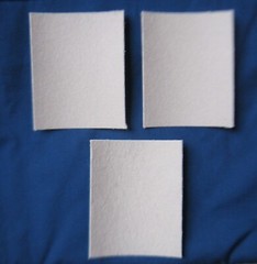 Super Moleskin padding self-adhesive NEW in package 3 fabric strips boots shoes