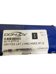 DONJOY DRYTEX Lateral J Patella Knee Support Brace With Hinge, Right Leg, Small
