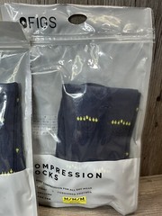 FIGS Compression Socks Size Medium LOT OF 2 BRAND NEW Women 5-10 Men 6-12