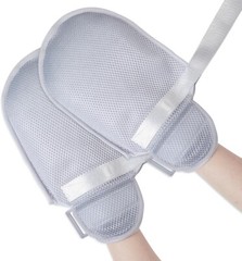2 Pcs Restraint Gloves for Dementia Patients Elderly Care Autistic Child Safety