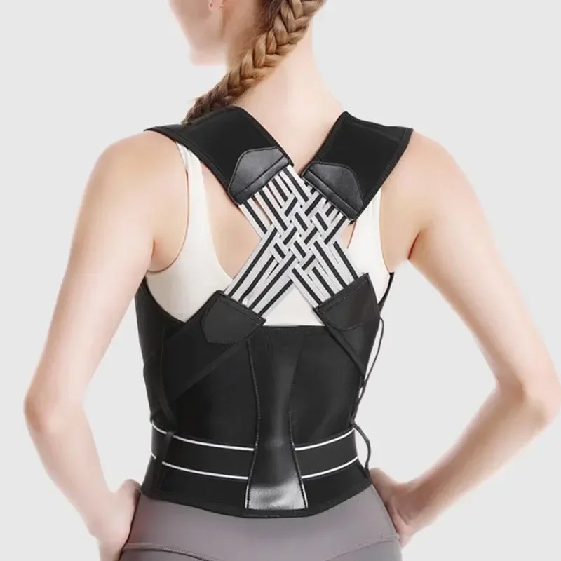 Back Brace Posture Corrector Women Men Shoulder Straightener Adjustable Support