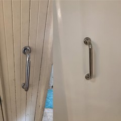 Bathroom Safety Grab Bars 2PCS – Stainless Steel Shower & Tub Support Handles US