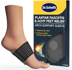Dr. Scholl’s® Plantar Fasciitis & Achy Feet Relief Arch Support Sleeve