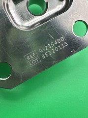 Ossur Single Off Set 4 Hole Pyramid Prosthetic Plate Reference Number A-235400