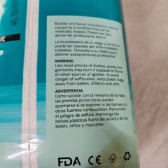 Sunkiss Incontinence Briefs Unisex S/M Teal Maximum Absorbency Adhesive Tab 15ct