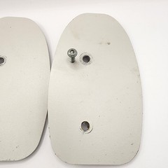 Pair Bruno Stairlift Track END PLATE CAP w/ Jack Bolt Steel SRE-3000 SRE- 3050
