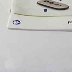 Phonak PilotOne II Hearing Aid Remote Control Silver Black Leather Belt Holster