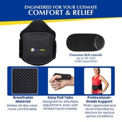 VertebrAlign LSO Lumbar Back Brace LSO0648 L0631 Pain Relief and Support for