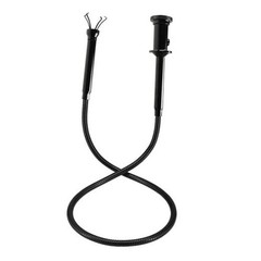 Flexible Claw Grabber Tool Claw Picker 24.4in, Bendable Hose Reacher Claw Black