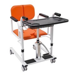 Hydraulic Patient Lift Transfer Chair for Home, 330.7 Lbs Transfer Nursing Chair