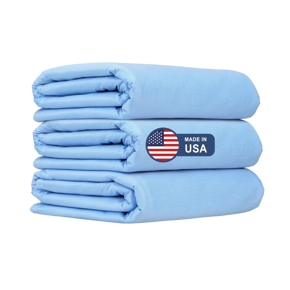 3 REUSABLE WASHABLE UNDERPADS BED PADS 36×54 HOSPITAL GRADE INCONTINENCE