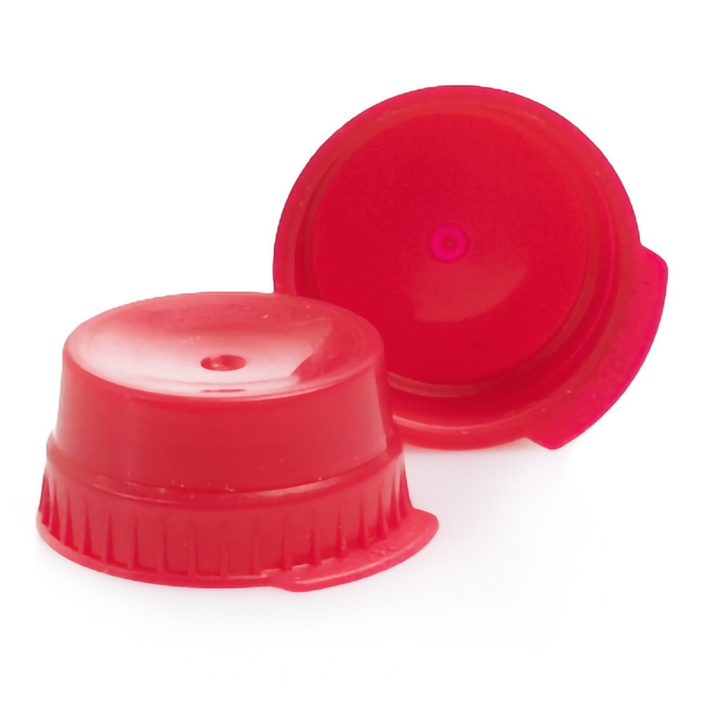 McKesson Tube Closure Snap Cap Red Polyethylene 177-113148R 1000 per Bag