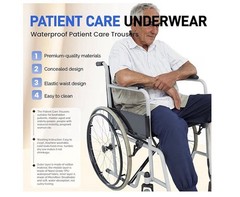 LAROTSUBA Waterproof Patient Care Incontienence Trousers,Patient Care, Med