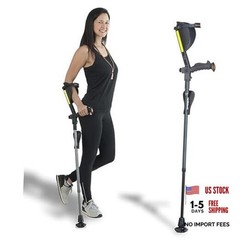 7G Ergonomic Crutch/High Performance Perfect Cane- Single Unit That Acts As