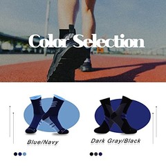 Copper Yarn Compression Socks Reduce Swelling Improve 6-10 Multicolor-4pairs