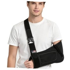 Arm Sling Shoulder Immobilizer, Shoulder Sling for Torn Rotator Left Black