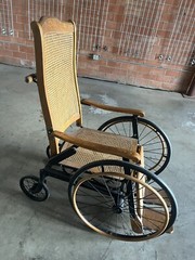 1910 Gendron Wheelchair With Reclining Back And Elevating Leg Rests – Immaculate