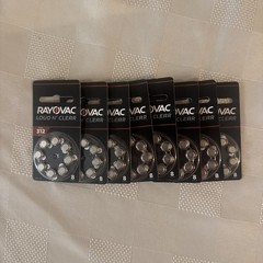 Rayovac Size 312 Extra Advanced Hearing Batteries – 64 Batteries Expired