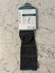 SockWell Circulator Men’s Moderate Graduated Compression Socks Charcoal Sz M-L