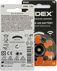 Widex hearing aid battery Size 312 (PR41)(10 Packet=60 Batteries) free&fast ship