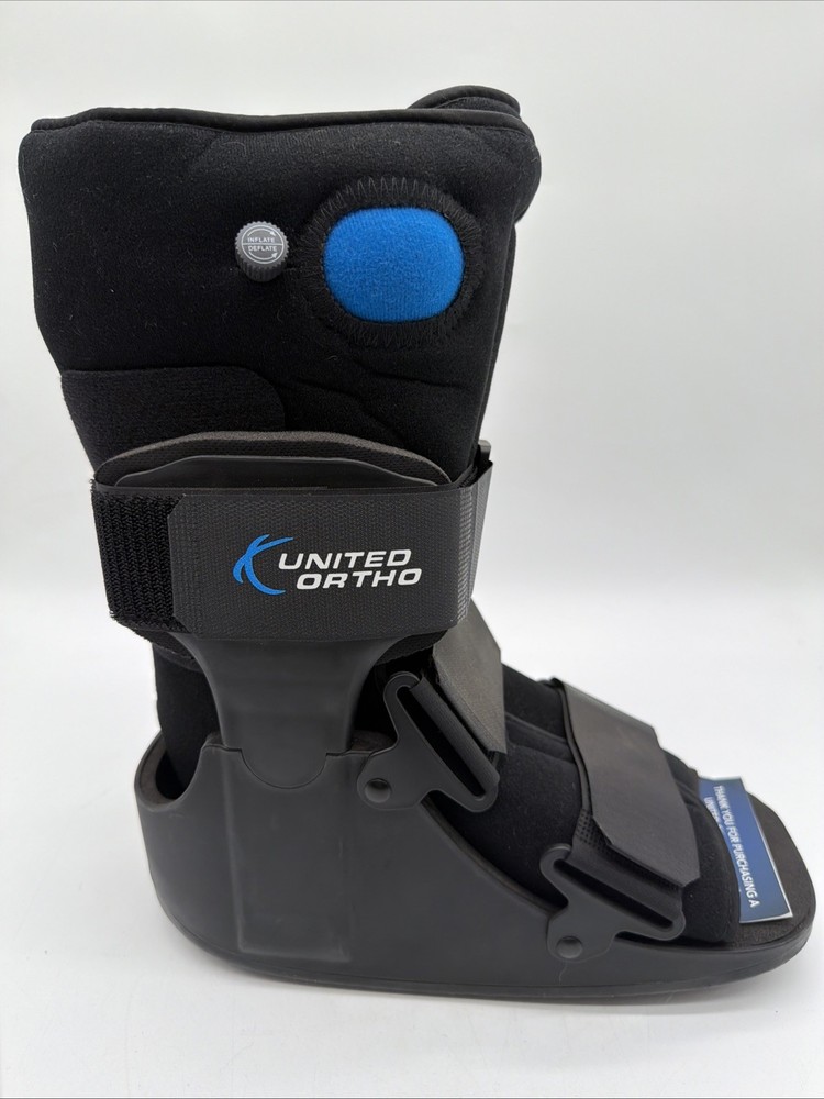 United Ortho Short Air CAM Walker Fracture Boot Medium M New Left or Right Foot
