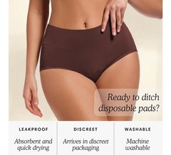 Everdries Comfort Plus Incontinence Underwear, M, 5 Pack Leakproof, Discreet,…