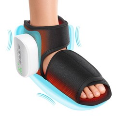 Foot Vibration Revive Massager 4 Intensity Heated & 3 Massage Modes Pain Relief
