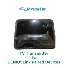 Miracle-Ear Smart TV Transmitter for GeniusLink/ Smart Connect Paired HA’S