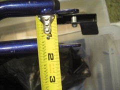 wheelchair footrest assembly right side Genuine Drive adjustable – fits others