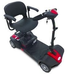 EV Rider MiniRider Lite 4-Wheel Mobility Scooter with Basket, 12Ah Battery,…